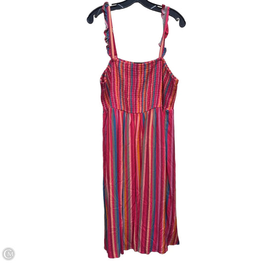 Dress Casual Midi By Torrid In Striped Pattern, Size: 3x