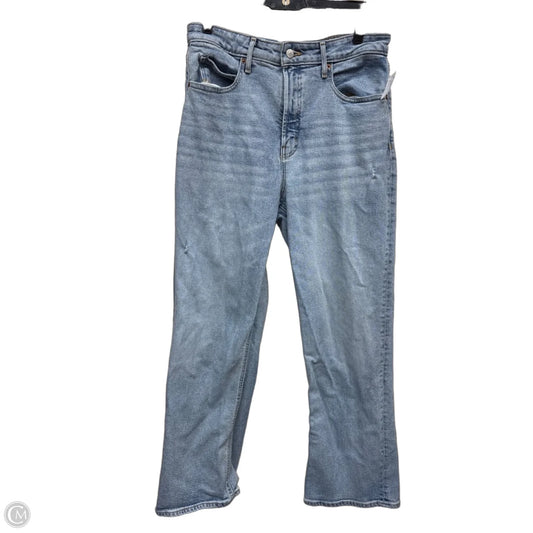 Jeans Straight By Old Navy In Blue Denim, Size: 12
