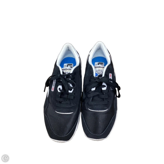 Shoes Sneakers By Reebok In Black & White, Size: 8.5