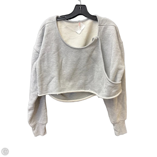 Sweater By Free People In Grey, Size: S