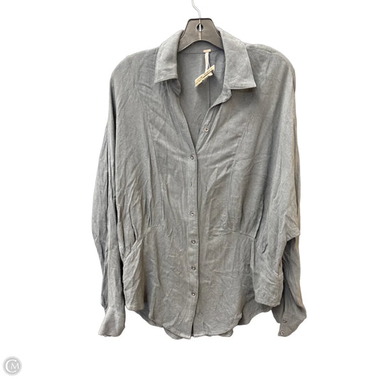 Top Long Sleeve By Free People In Grey, Size: Xs