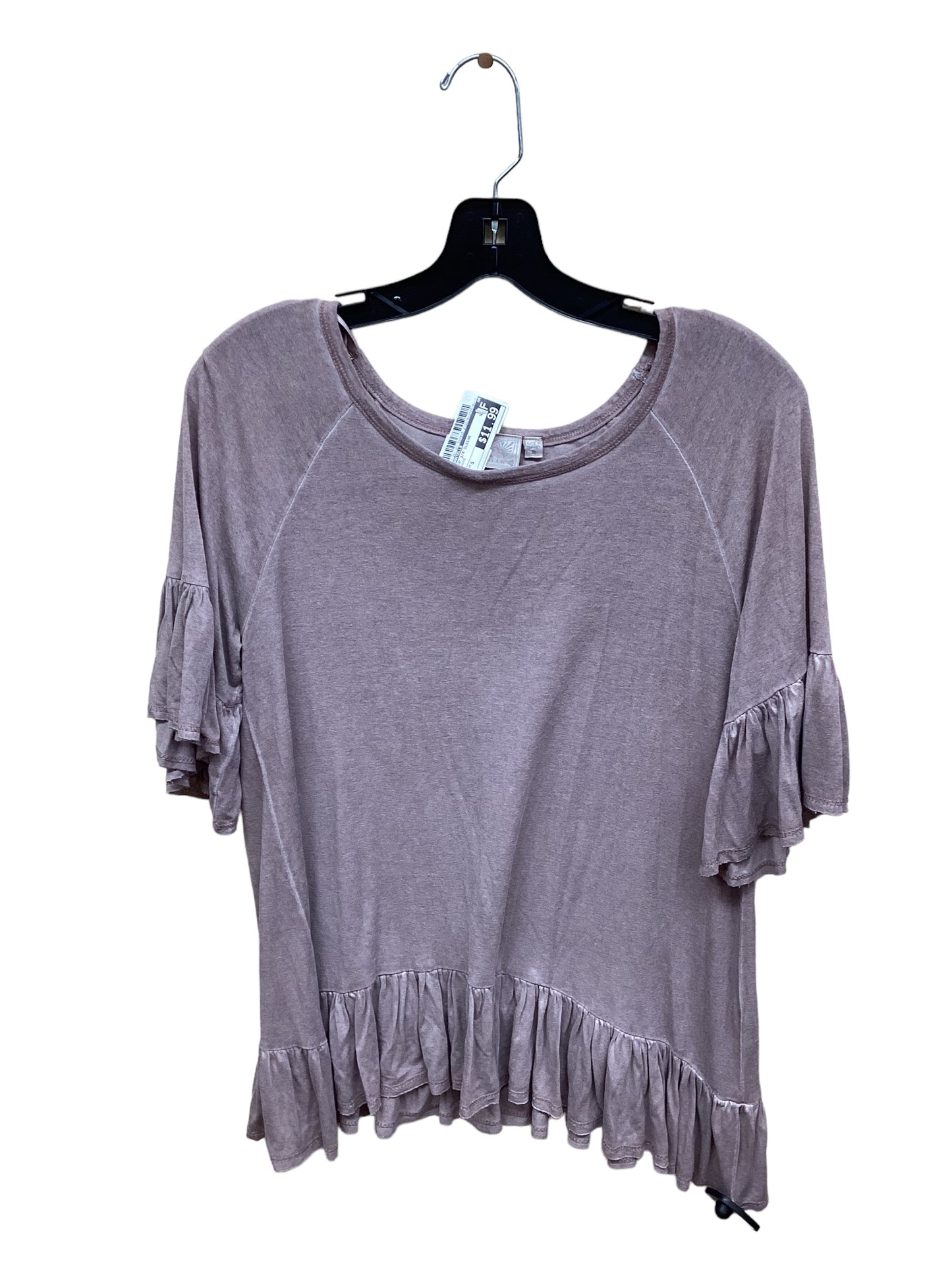 Mauve Top 3/4 Sleeve Dantelle, Size S