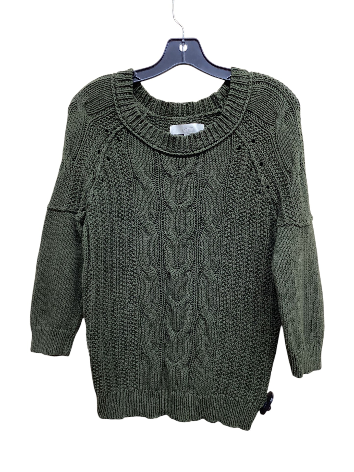 Sweater By Loft In Green, Size: M