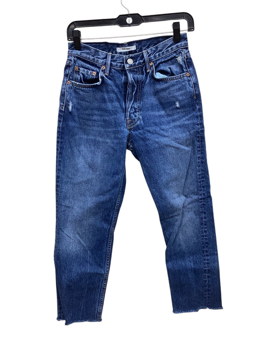 Jeans Straight By Clothes Mentor In Blue Denim, Size: 2
