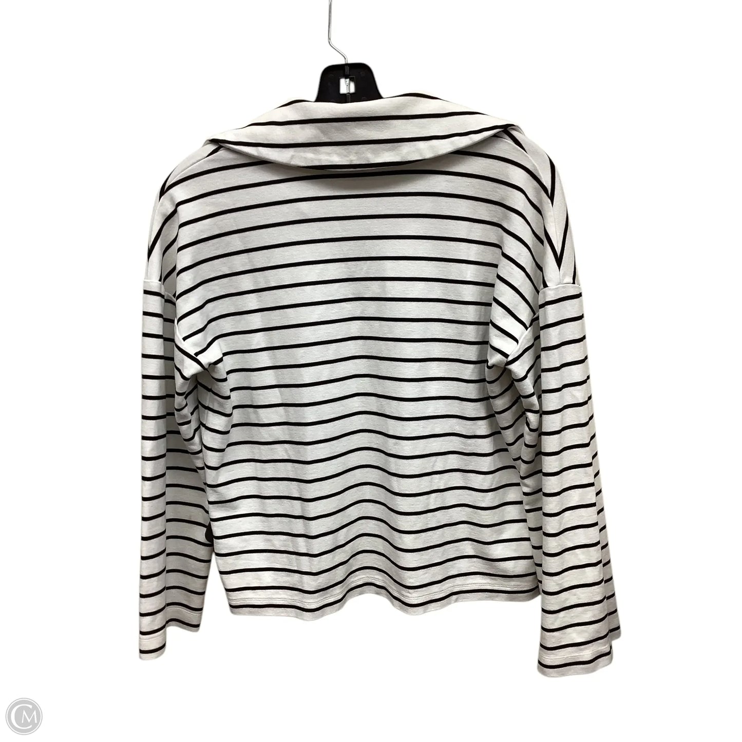 Top Long Sleeve By Ann Taylor In Striped Pattern, Size: Xs