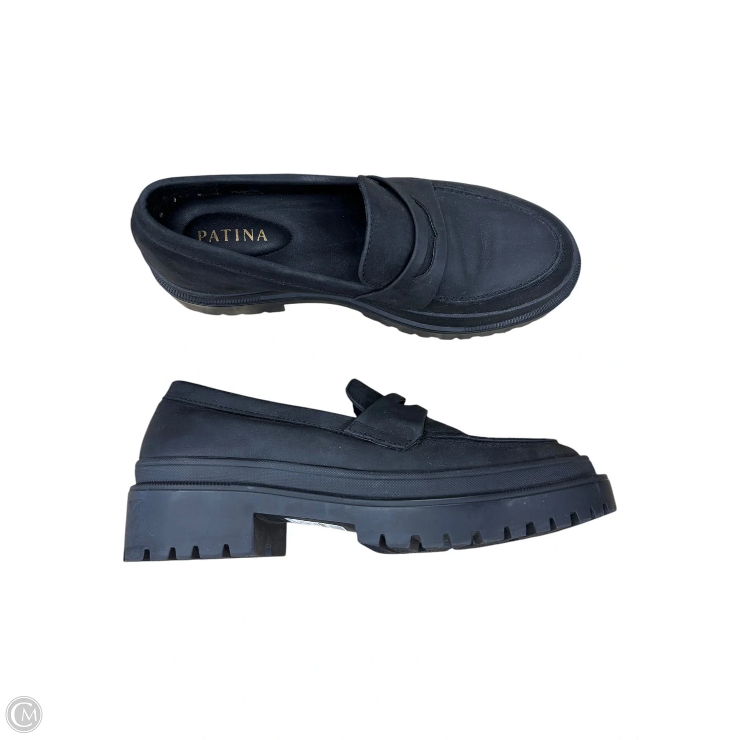 Shoes Heels Block By Clothes Mentor In Black, Size: 8.5