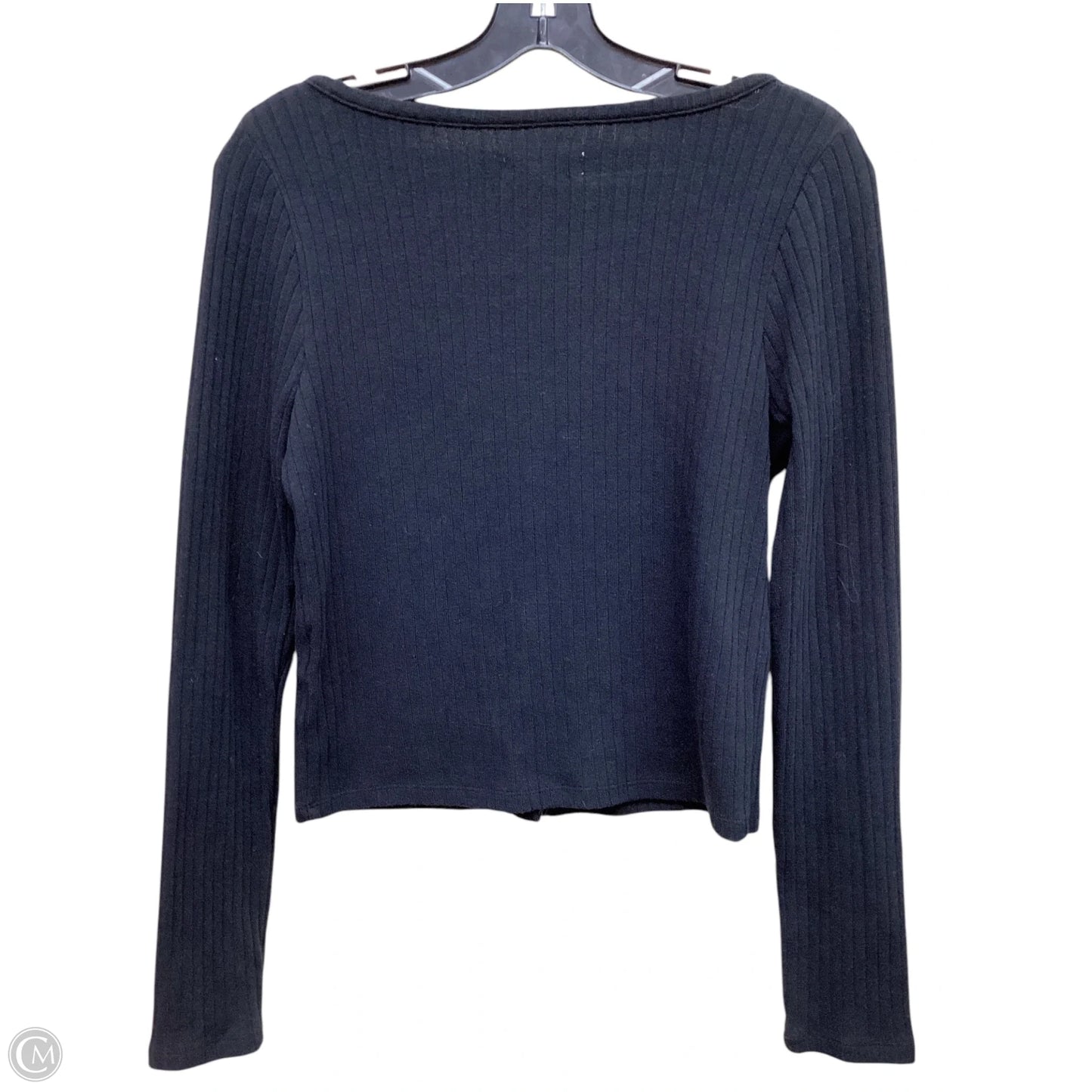 Top Long Sleeve By Madewell In Black, Size: M