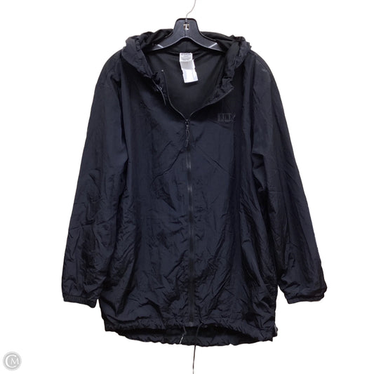 Athletic Jacket By Pink In Black, Size: L