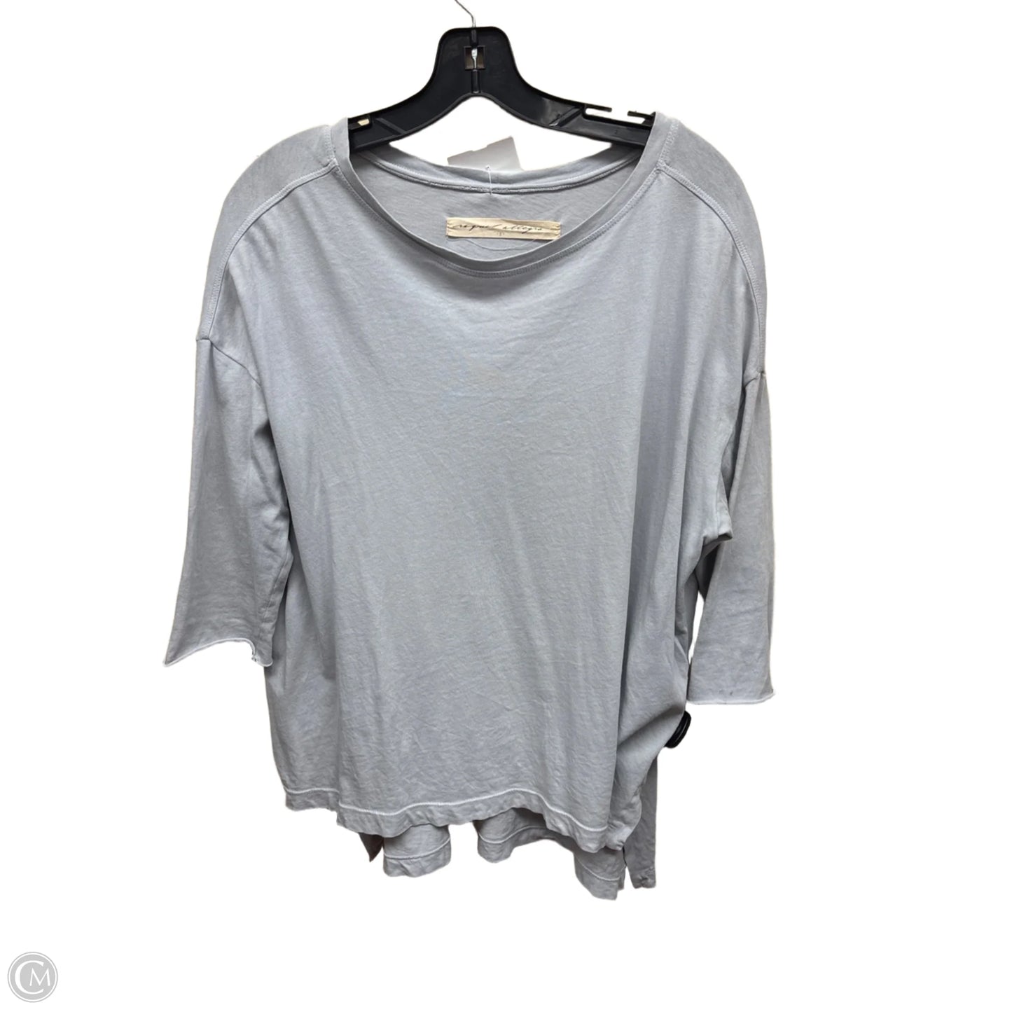 Top Long Sleeve By Clothes Mentor In Grey, Size: 0