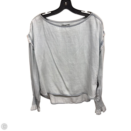 Top Long Sleeve By Dl1961 In Blue Denim, Size: S