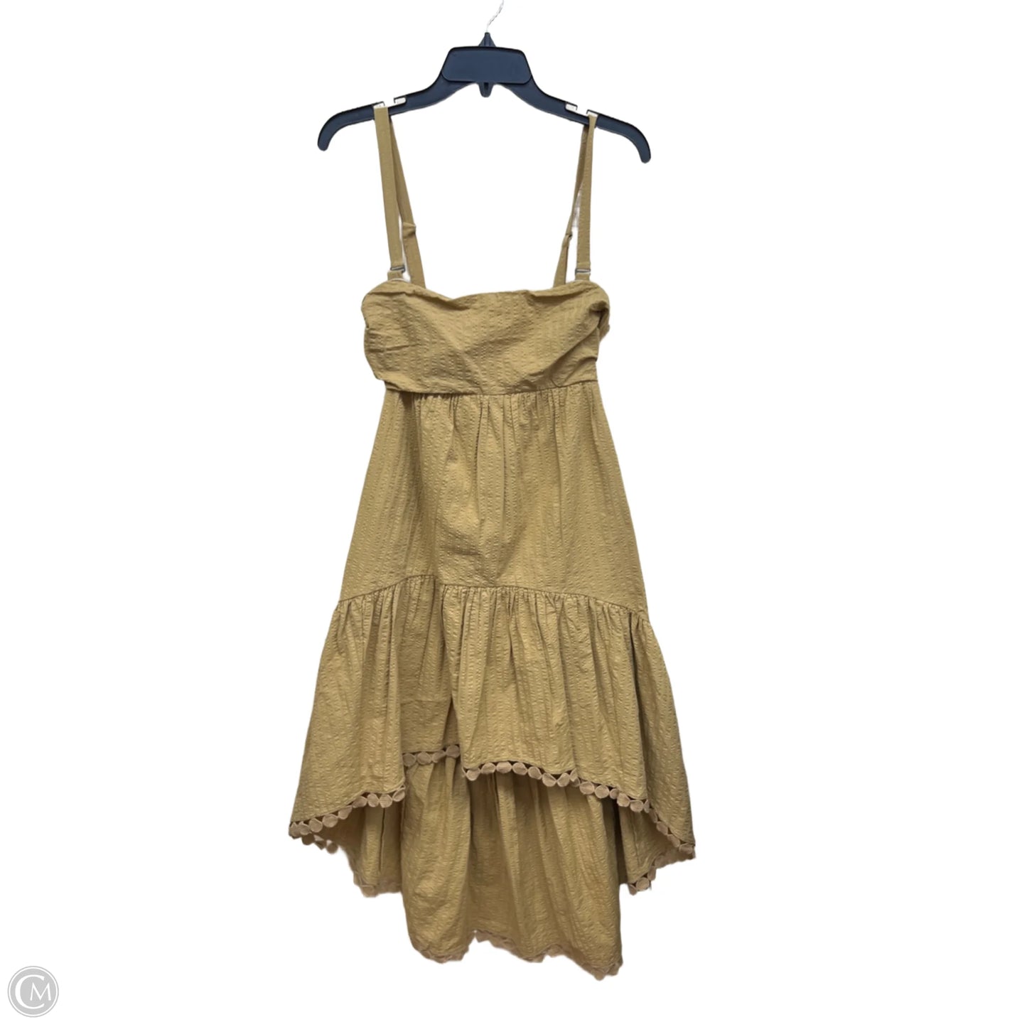 Dress Casual Maxi By Maeve In Tan, Size: Xs