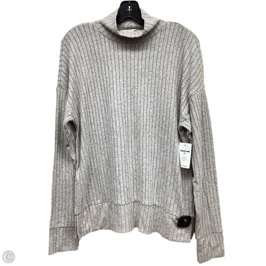 Top Long Sleeve By Lucky Brand In Taupe, Size: M