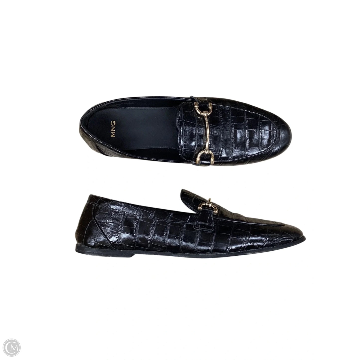 Shoes Flats By Mng In Black, Size: 8
