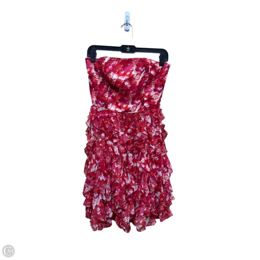 Dress Party Short By White House Black Market In Floral Print, Size: 2