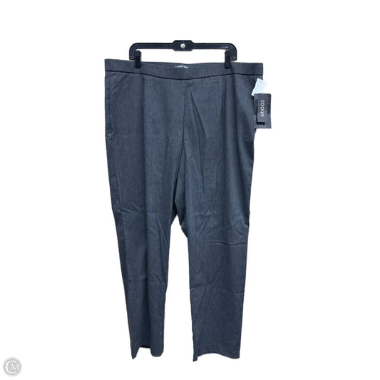 Pants Dress By Briggs In Grey, Size: 20