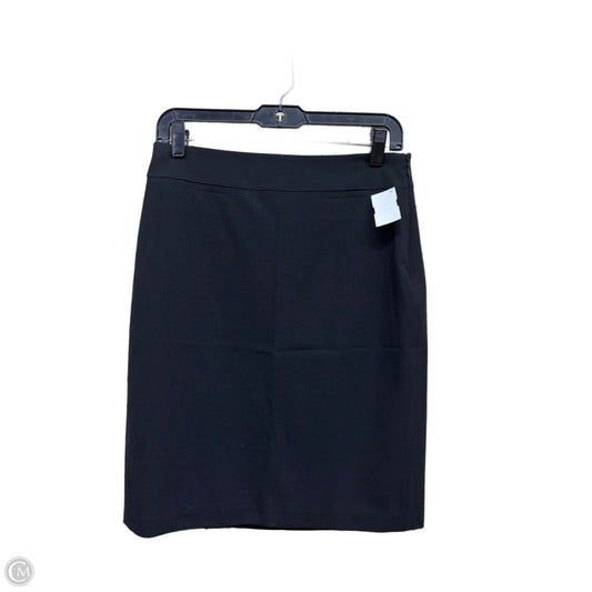 Skirt Midi By Banana Republic In Black, Size: 4
