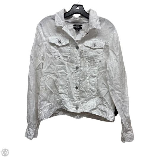 Jacket Other By Jones And Co In White, Size: L