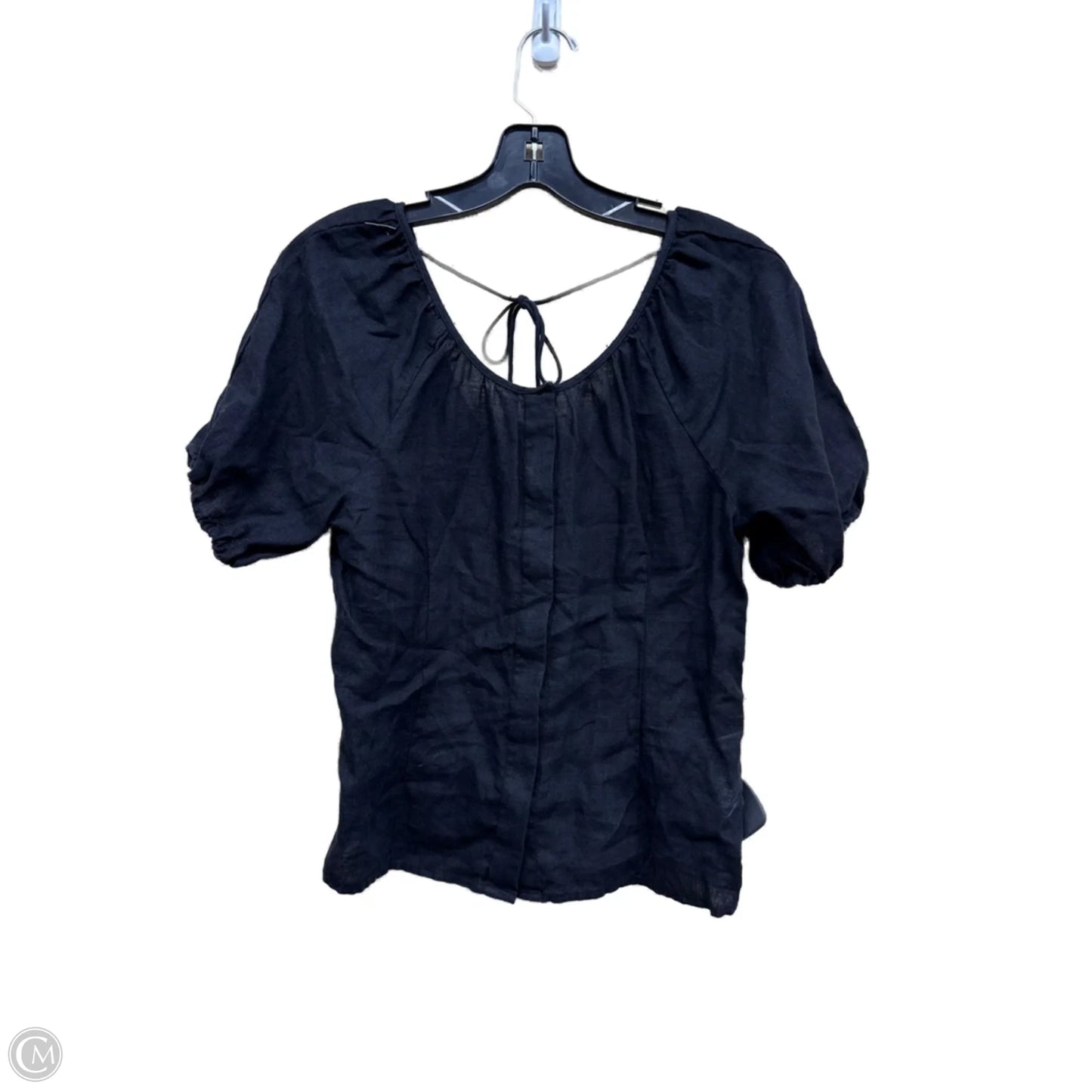 Top Short Sleeve By J. Crew In Black, Size: 2