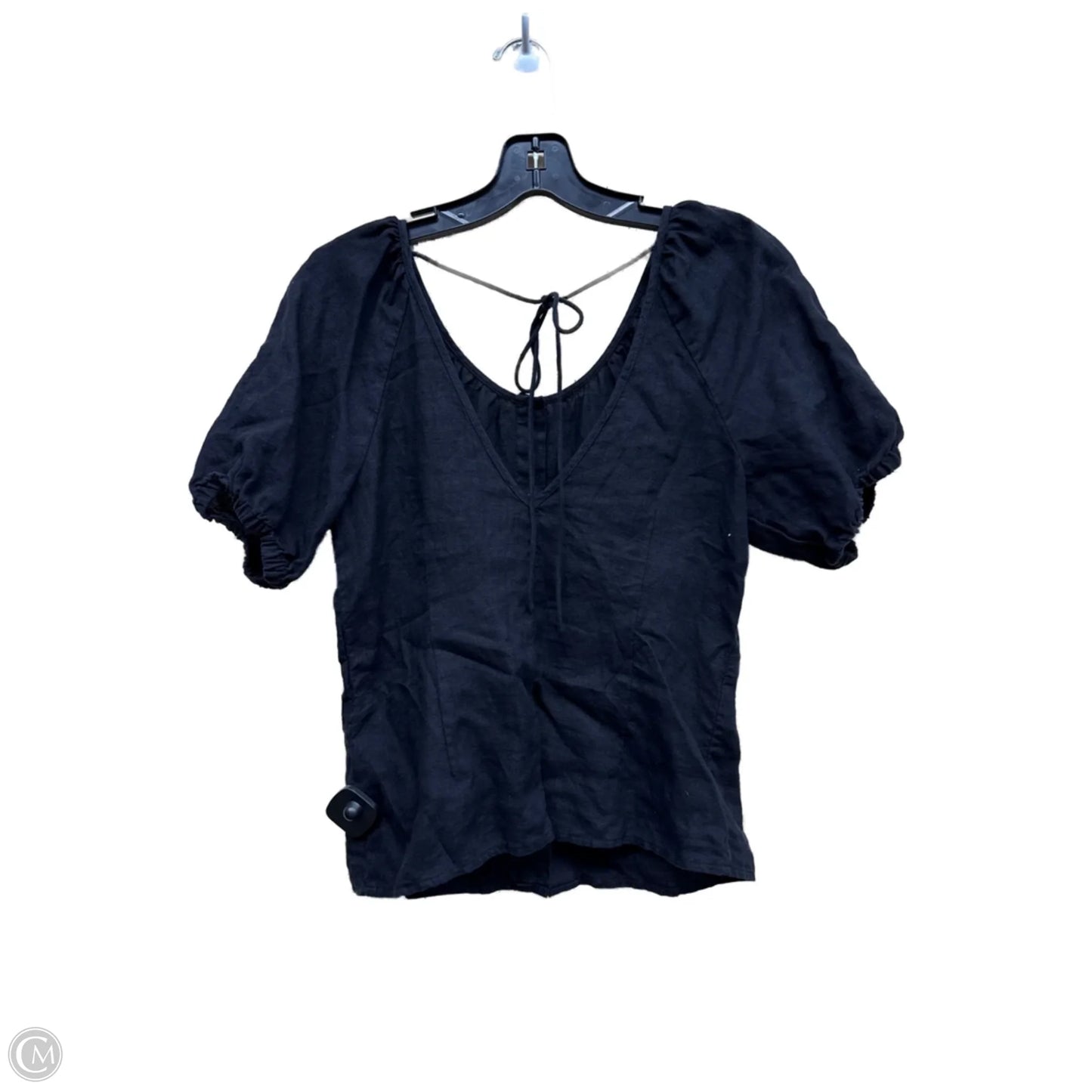 Top Short Sleeve By J. Crew In Black, Size: 2