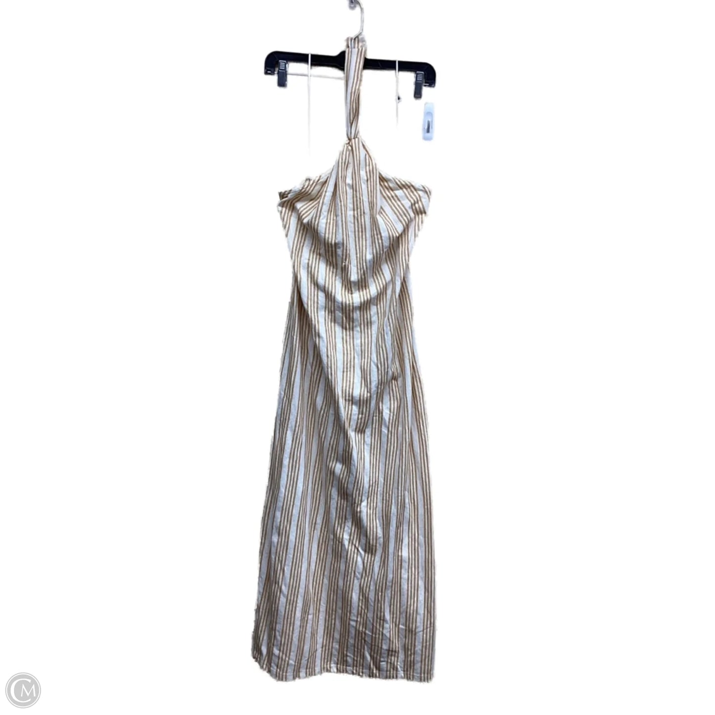 Dress Casual Maxi By Zara In Striped Pattern, Size: S
