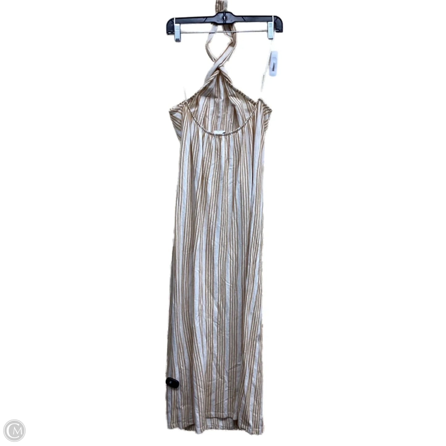 Dress Casual Maxi By Zara In Striped Pattern, Size: S