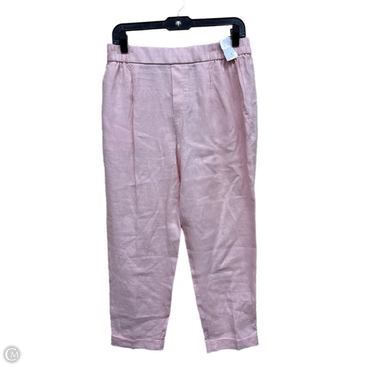Pants Linen By Clothes Mentor In Pink, Size: M