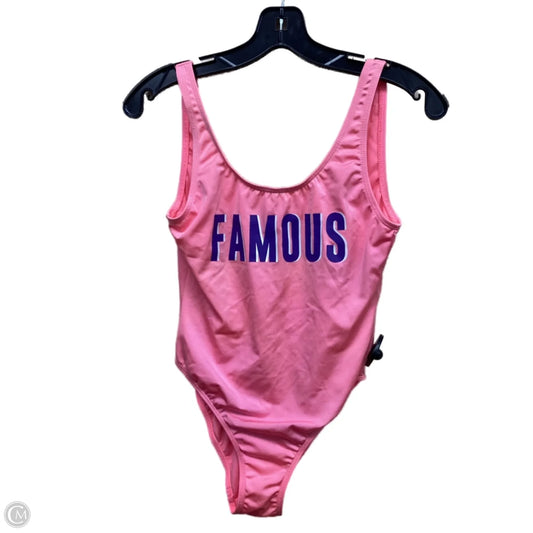 Swimsuit By Clothes Mentor In Pink, Size: 0