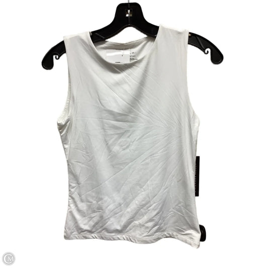 Top Sleeveless By Tahari By Arthur Levine In White, Size: Xs