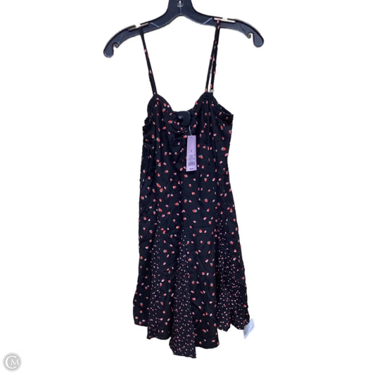Dress Casual Short By Wild Fable In Black & Red, Size: M