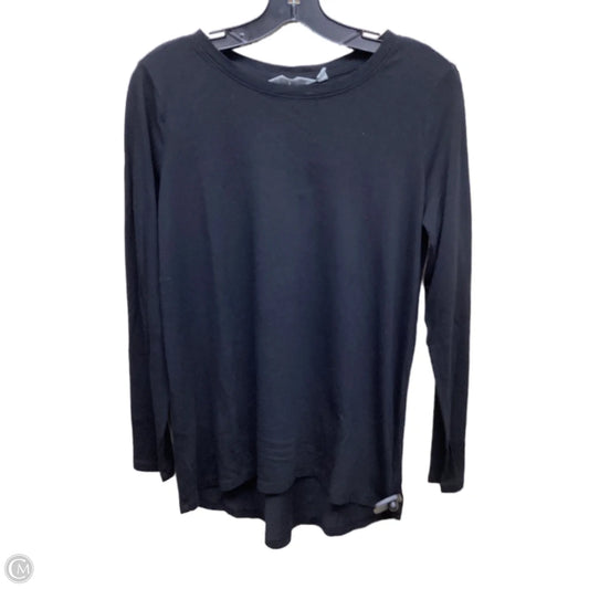 Top Long Sleeve By Athleta In Black, Size: S