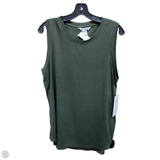 Top Sleeveless By Athleta In Green, Size: L