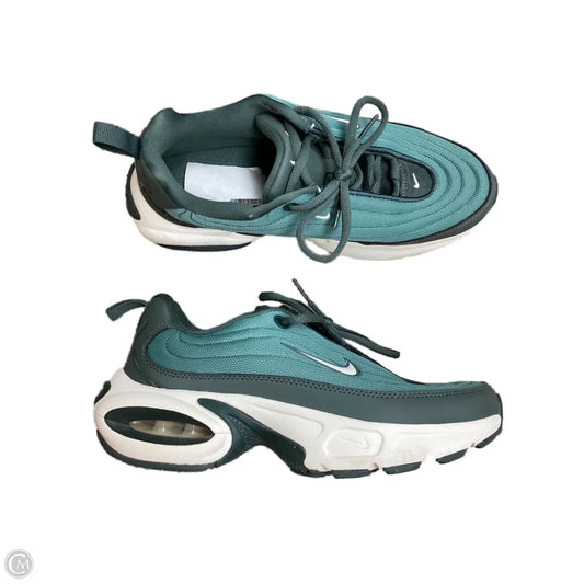 Shoes Athletic By Nike In Green & White, Size: 8