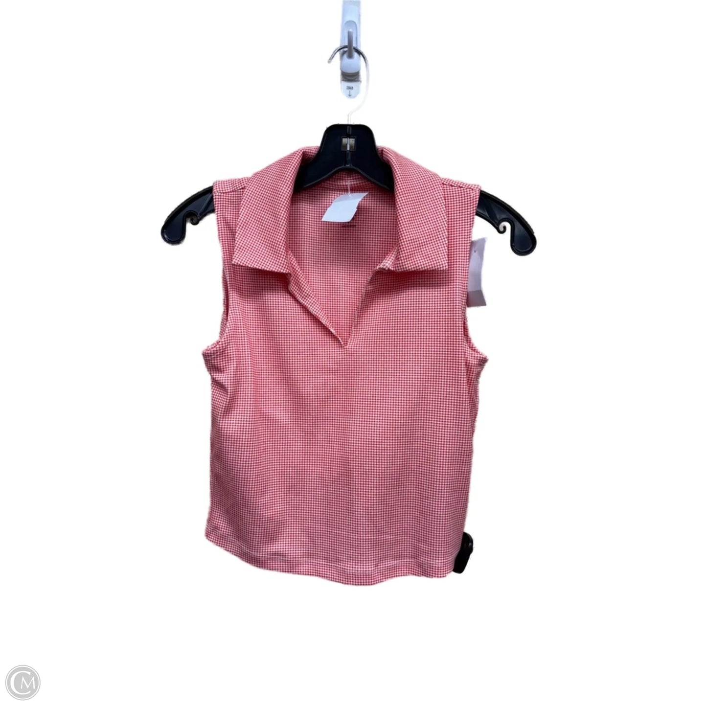 Athletic Tank Top By Lou And Grey In Red & White, Size: S