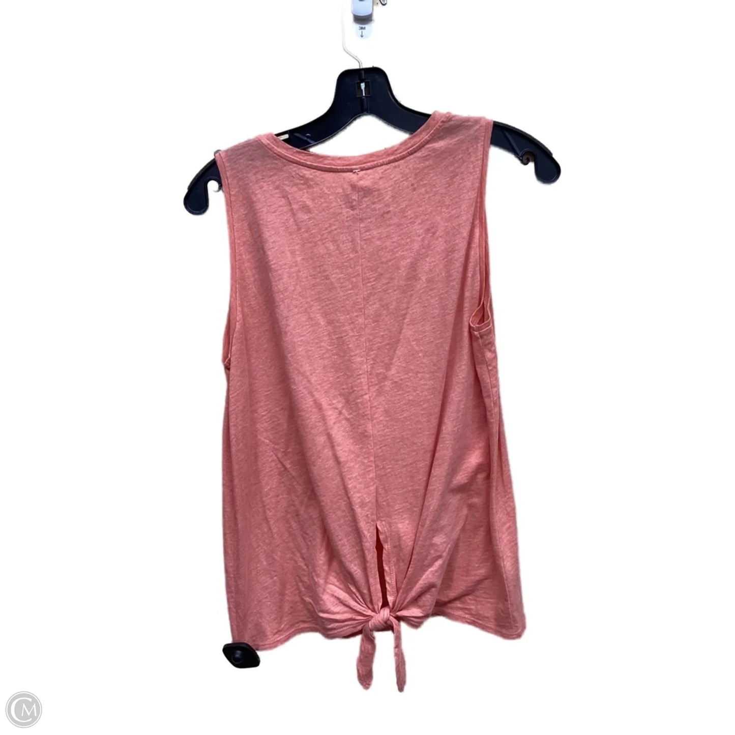 Top Sleeveless By Loft In Orange, Size: S
