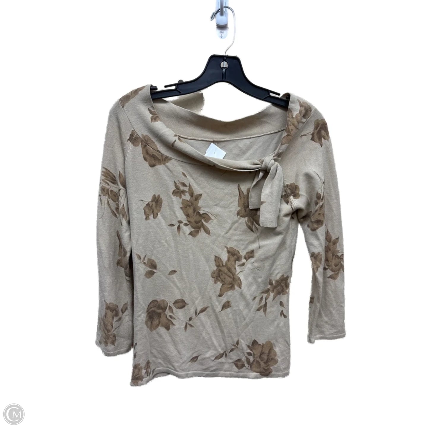 Top Long Sleeve By Clothes Mentor In Brown, Size: M