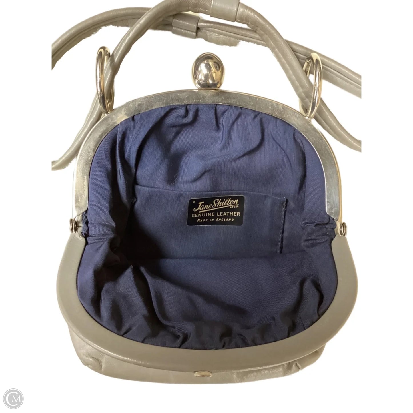 Handbag Leather By Clothes Mentor, Size: Small