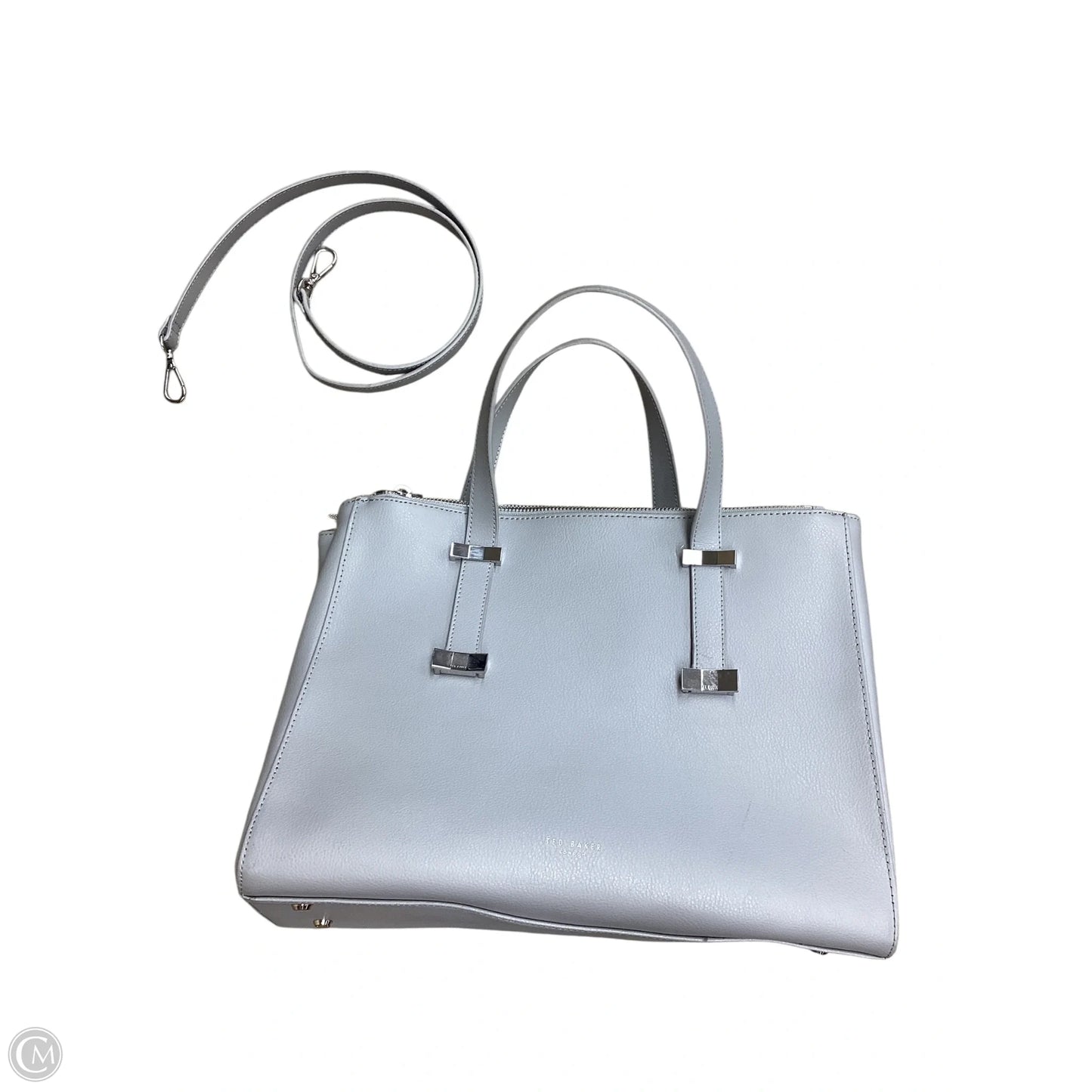 Handbag Leather By Ted Baker, Size: Large