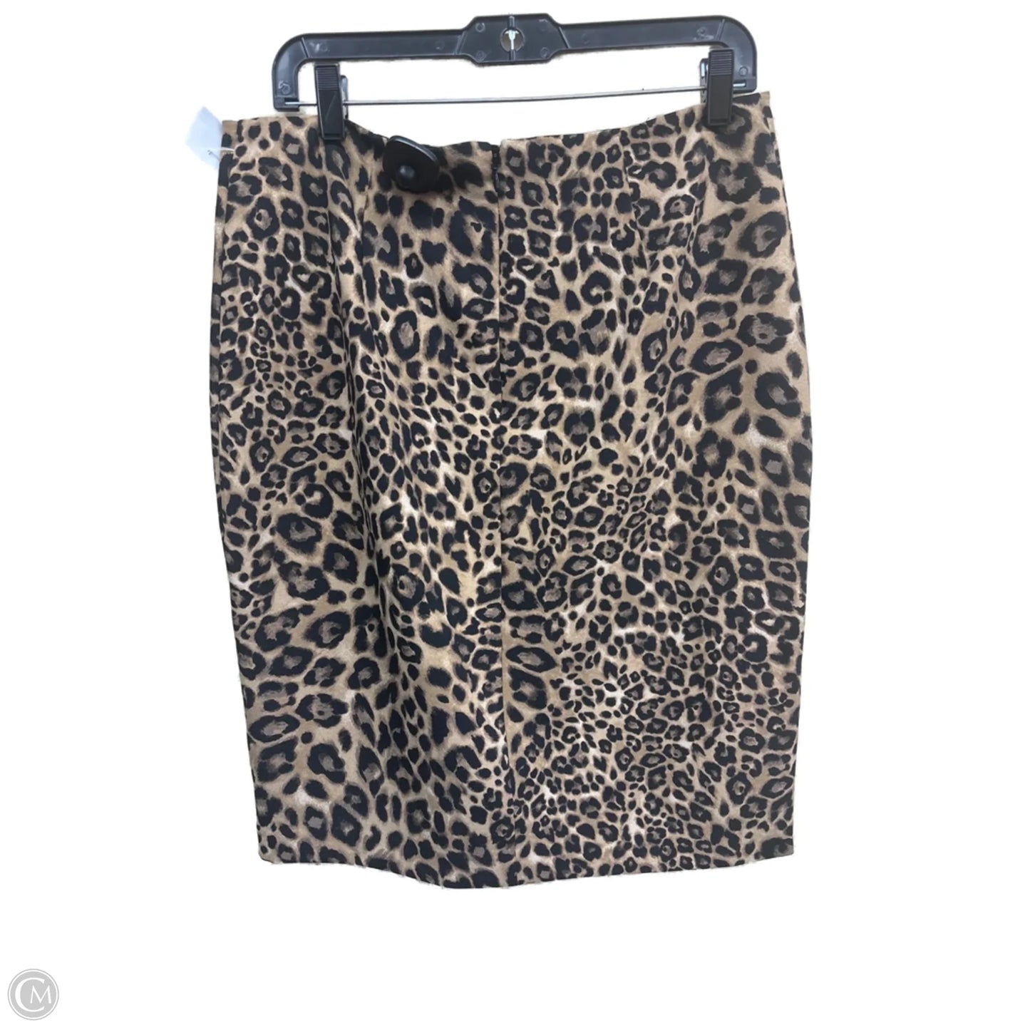 Skirt Midi By White House Black Market In Animal Print, Size: 12