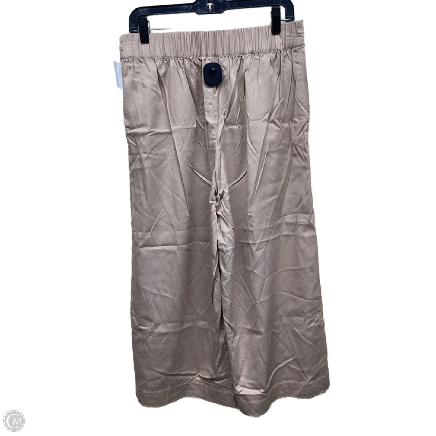 Pants Cropped By Clothes Mentor In Tan, Size: L