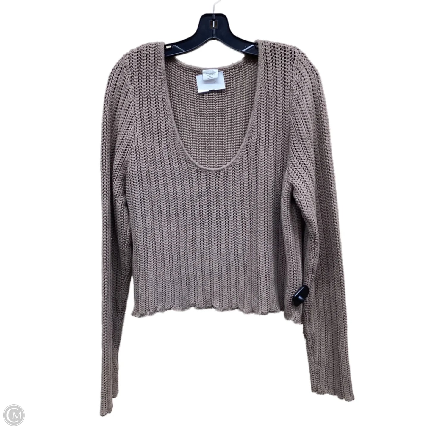 Sweater By Abercrombie And Fitch In Brown, Size: Xl
