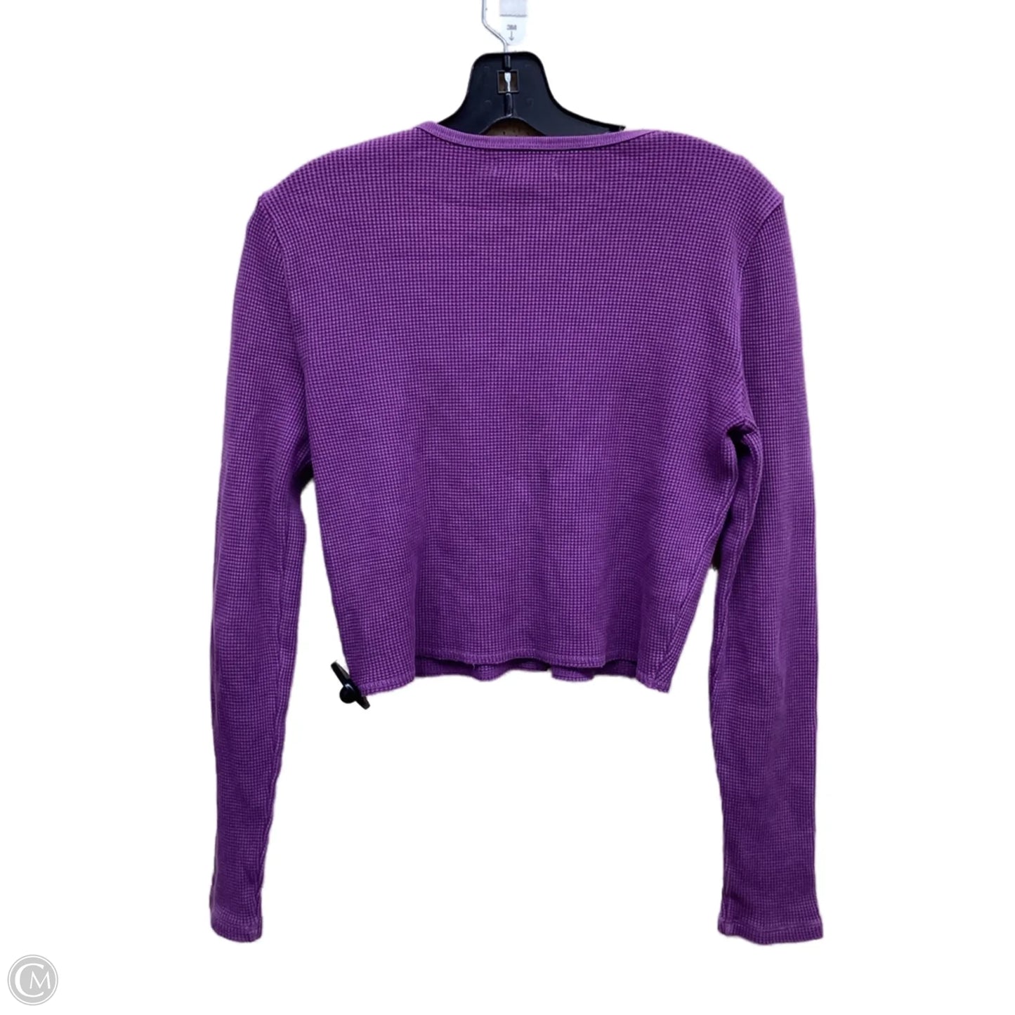 Top Long Sleeve By Madewell In Purple, Size: S