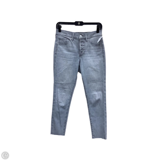 Jeans Straight By Express In Grey Denim, Size: 2