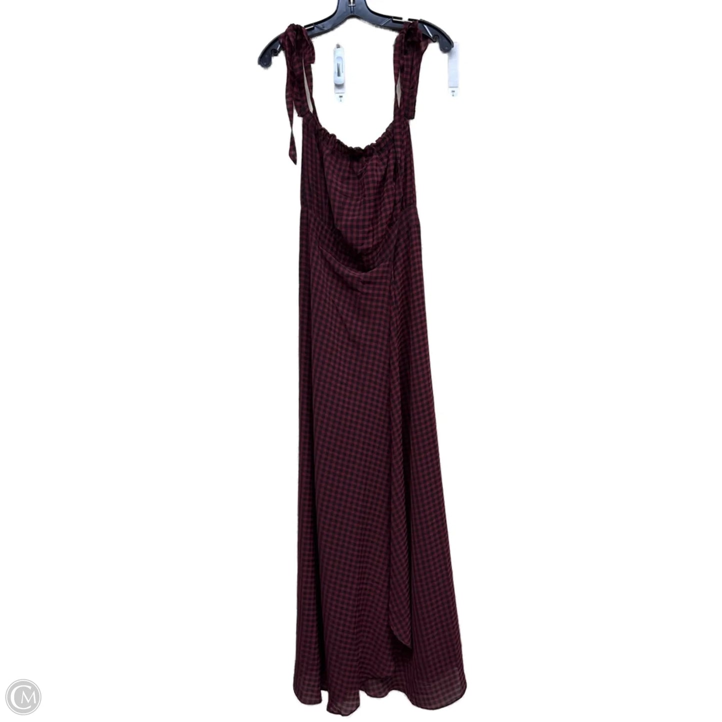 Dress Casual Maxi By Vici In Plaid Pattern, Size: S