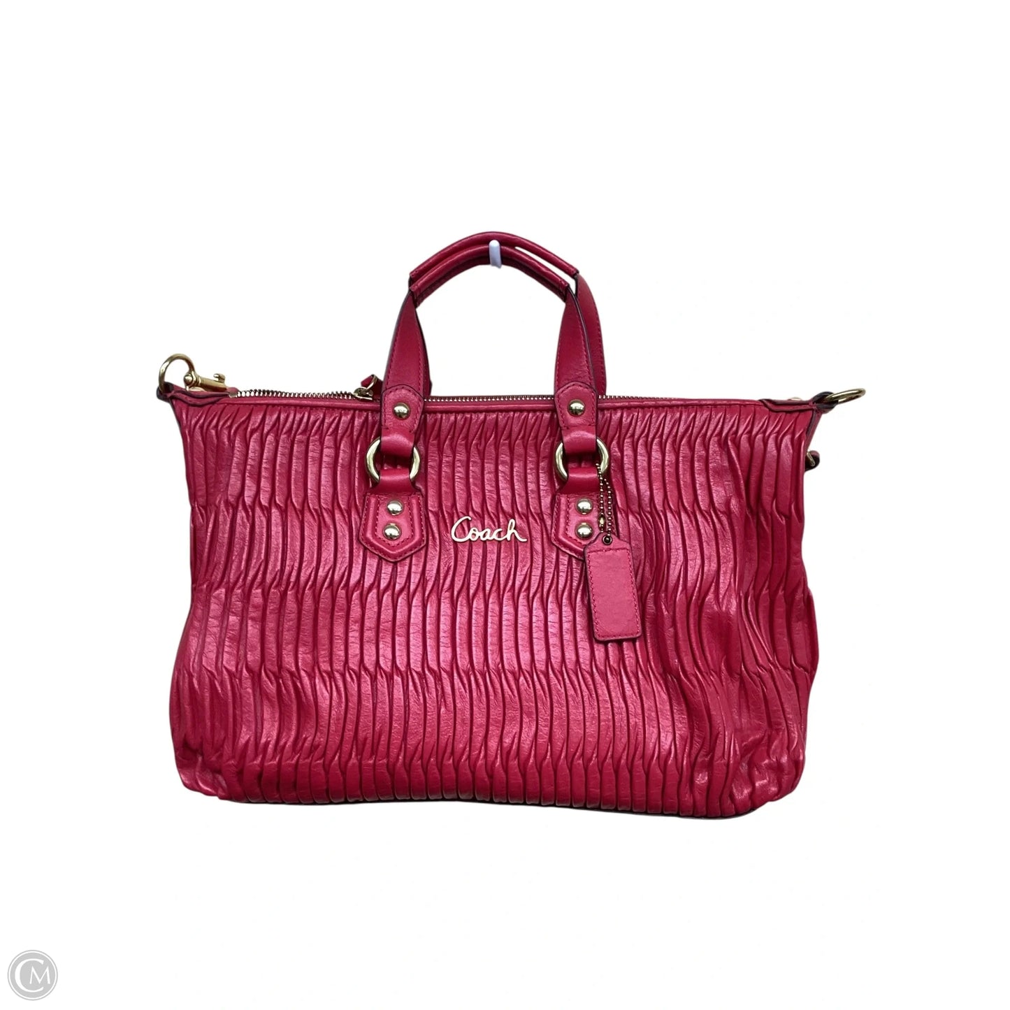 Handbag Designer By Coach, Size: Medium