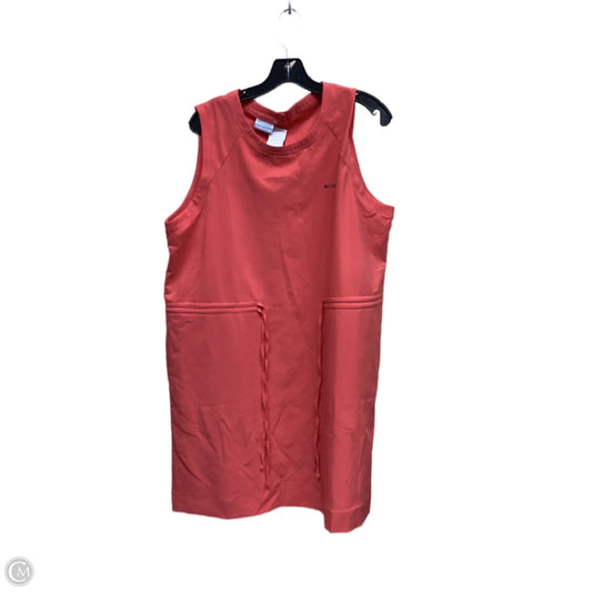 Athletic Dress By Columbia In Orange, Size: Xl