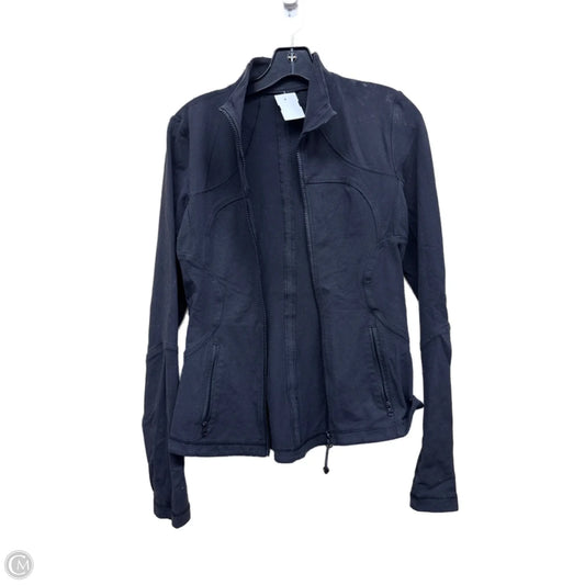 Athletic Jacket By Lululemon In Black
