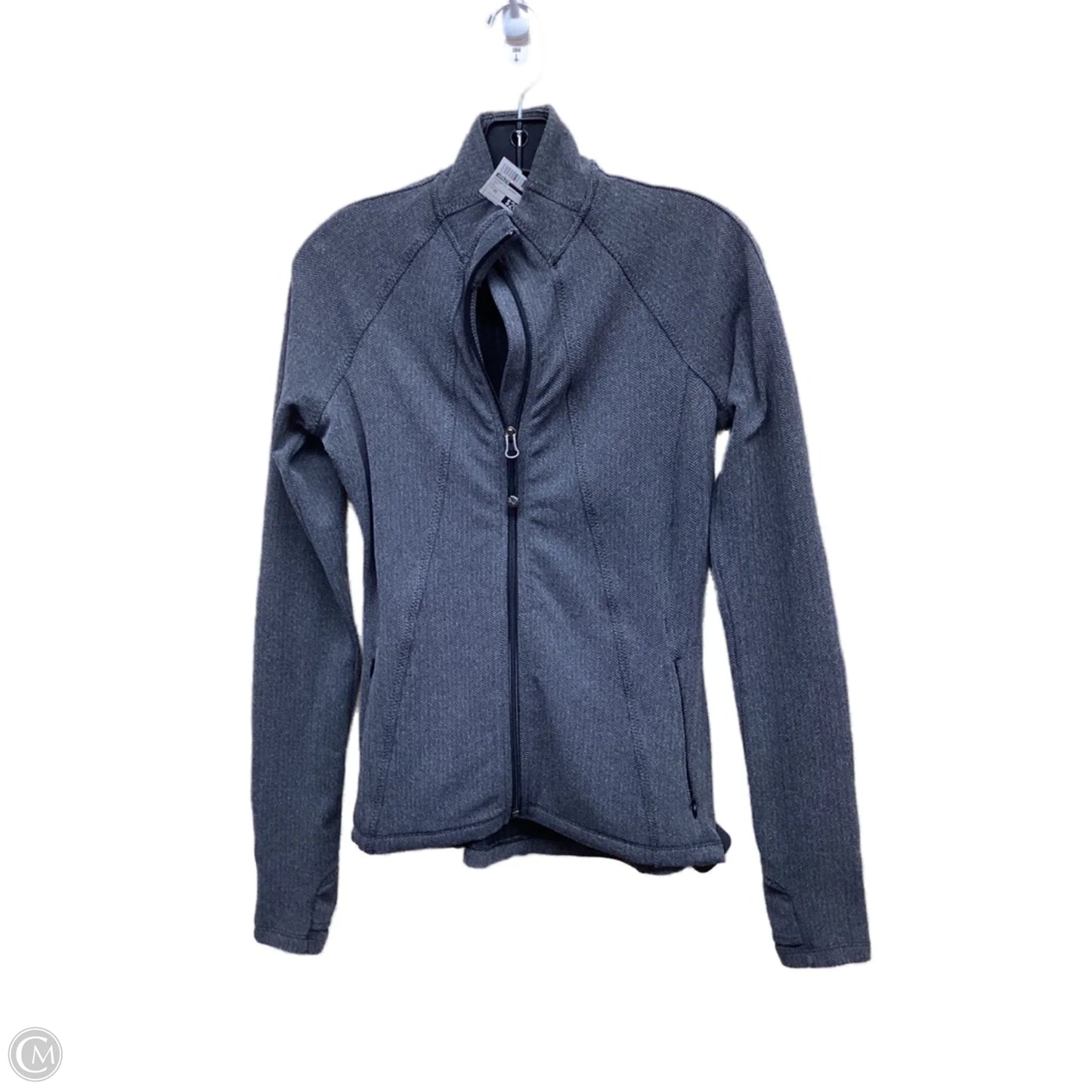 Athletic Jacket By Athleta In Grey, Size: Xs