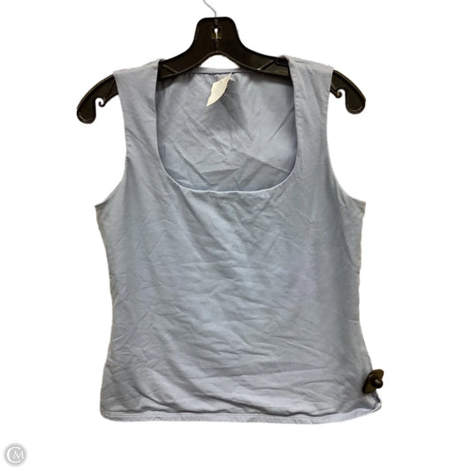 Top Sleeveless By Express In Blue, Size: L