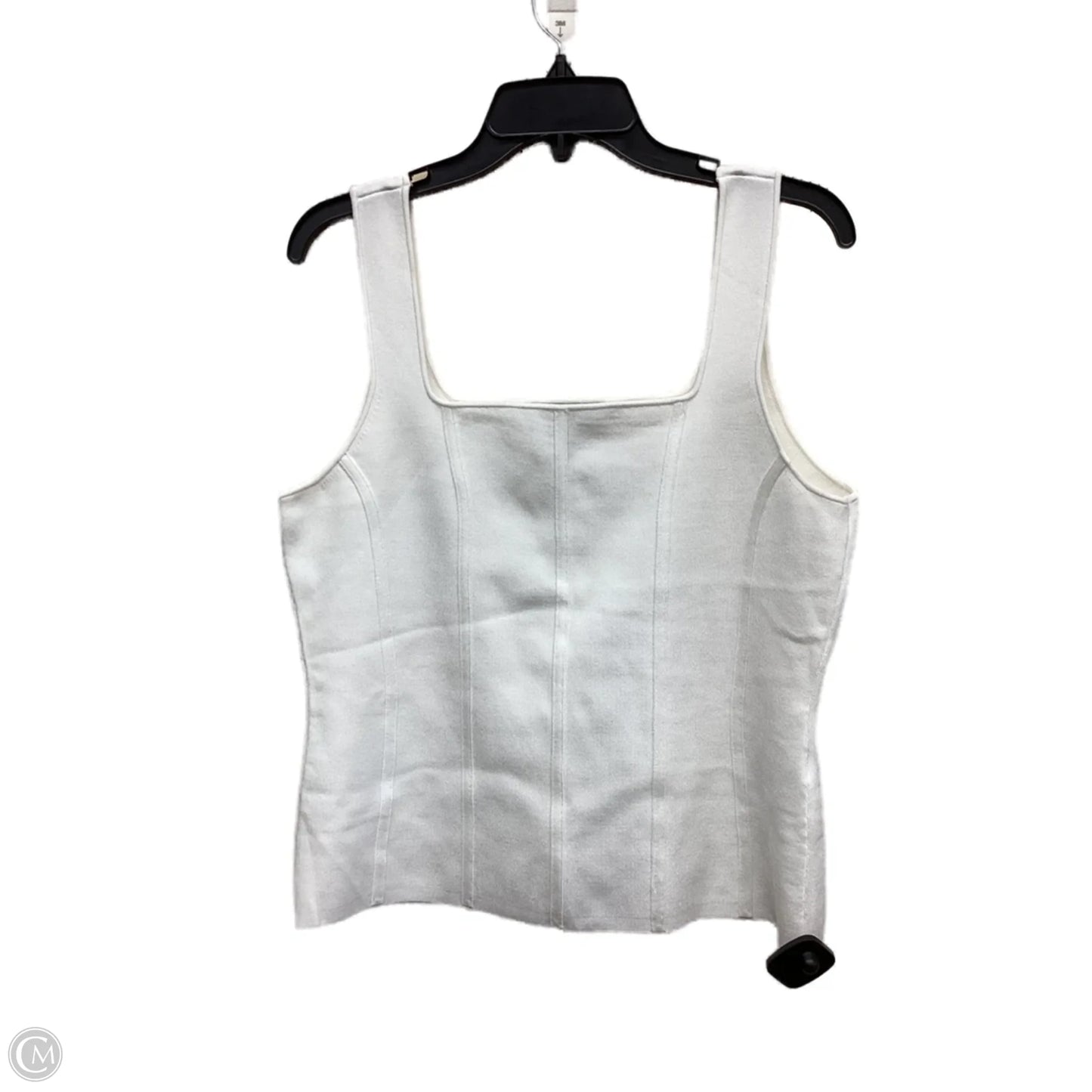 Top Sleeveless By White House Black Market In White, Size: L