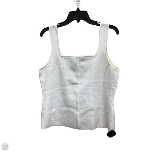Top Sleeveless By White House Black Market In White, Size: L